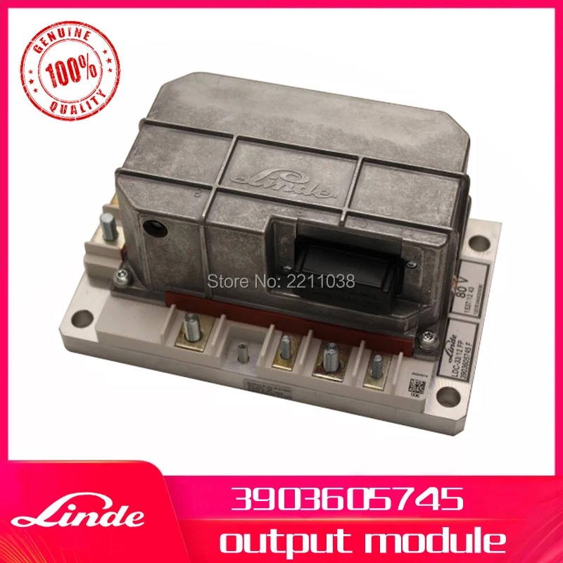 

Linde forklift genuine part 3903605745 output module used on 336 electric truck E20 E25 E30 new original service spare part