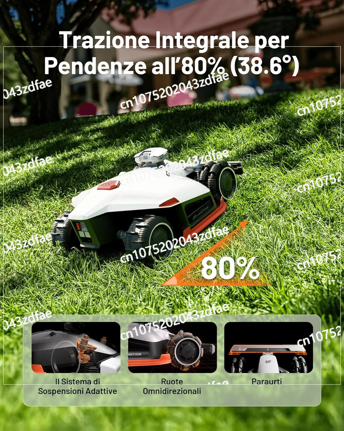 

Perimeter Lawnmower, Recommended 3000M² LUBA 2 AWD 3000X Robot Cordless