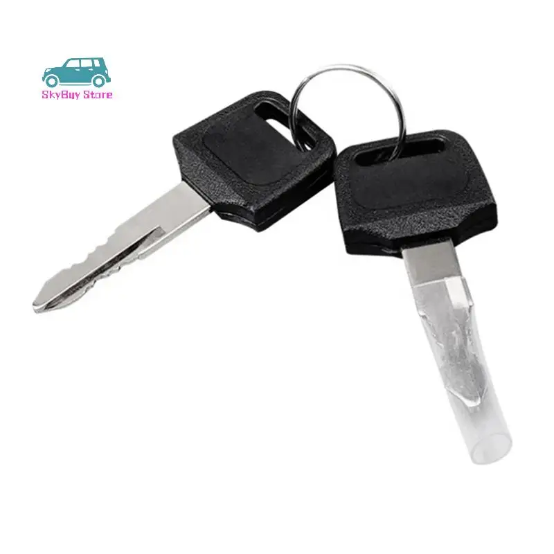

Motorcycle Ignition Switch Lock Cylinder Fuel Gas Cap Cover Lock Key Set For Kawasaki KLR650 1987-2007