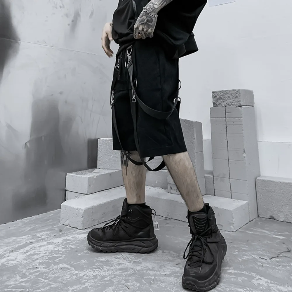 Summer Shorts New Men's Ins Straight Tube Youth Student Trend Sports Casual Streetwear Pants