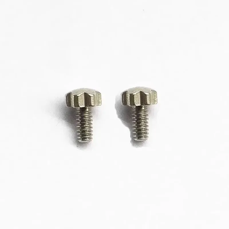 2 Pcs Glasses Screw Accessories Gold Silver Lock Lens Screw Plum Pattern For Cartier Sunglasses Eyeglass Repairs Tool Parts
