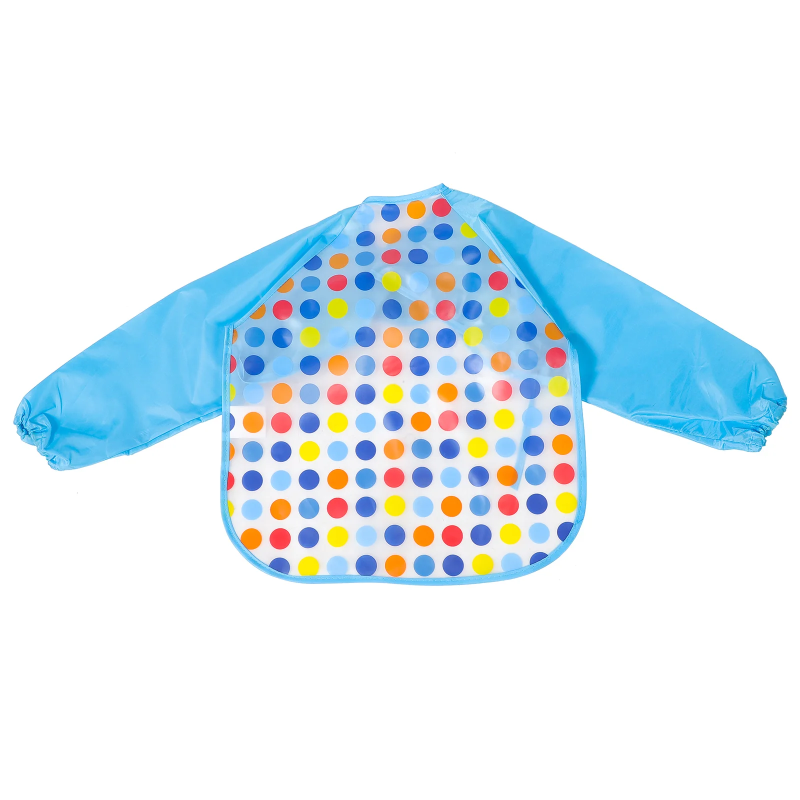 

Kids Waterproof Painting Apron Adjustable Long Sleeves Sleeved Bib Reusable Kids Drawing Protection for Toddlers
