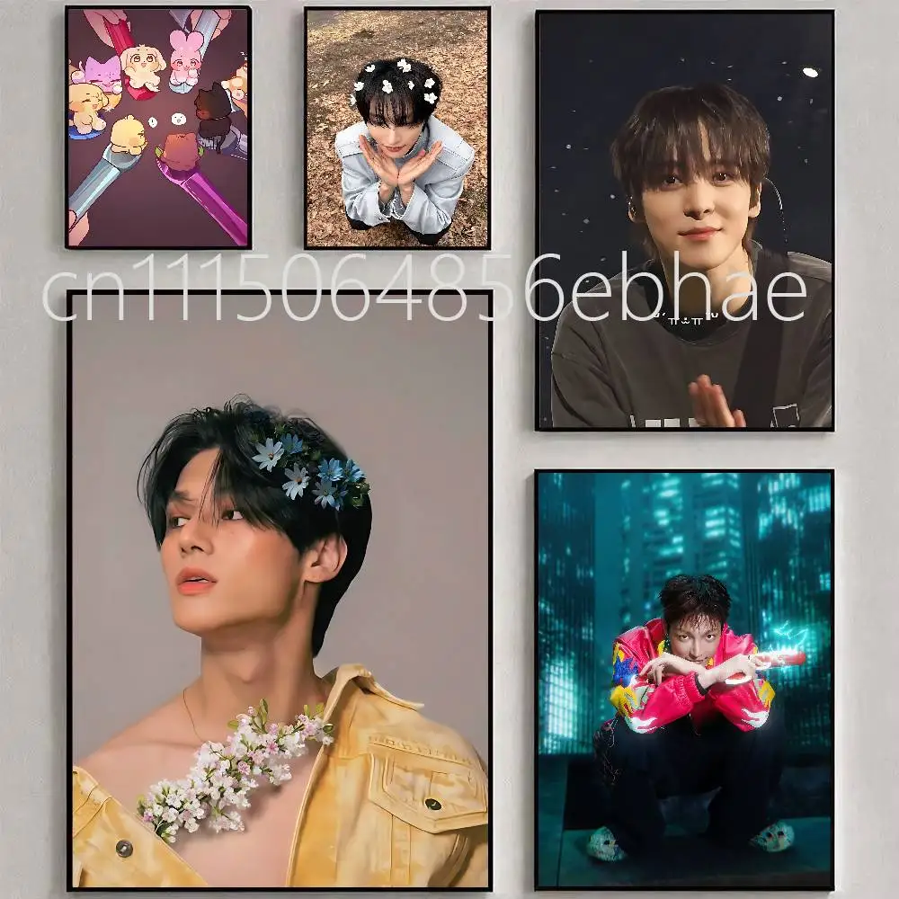 FOR ATEEZ Poster Classic poster and wall art prints are suitable for living bedroom and home