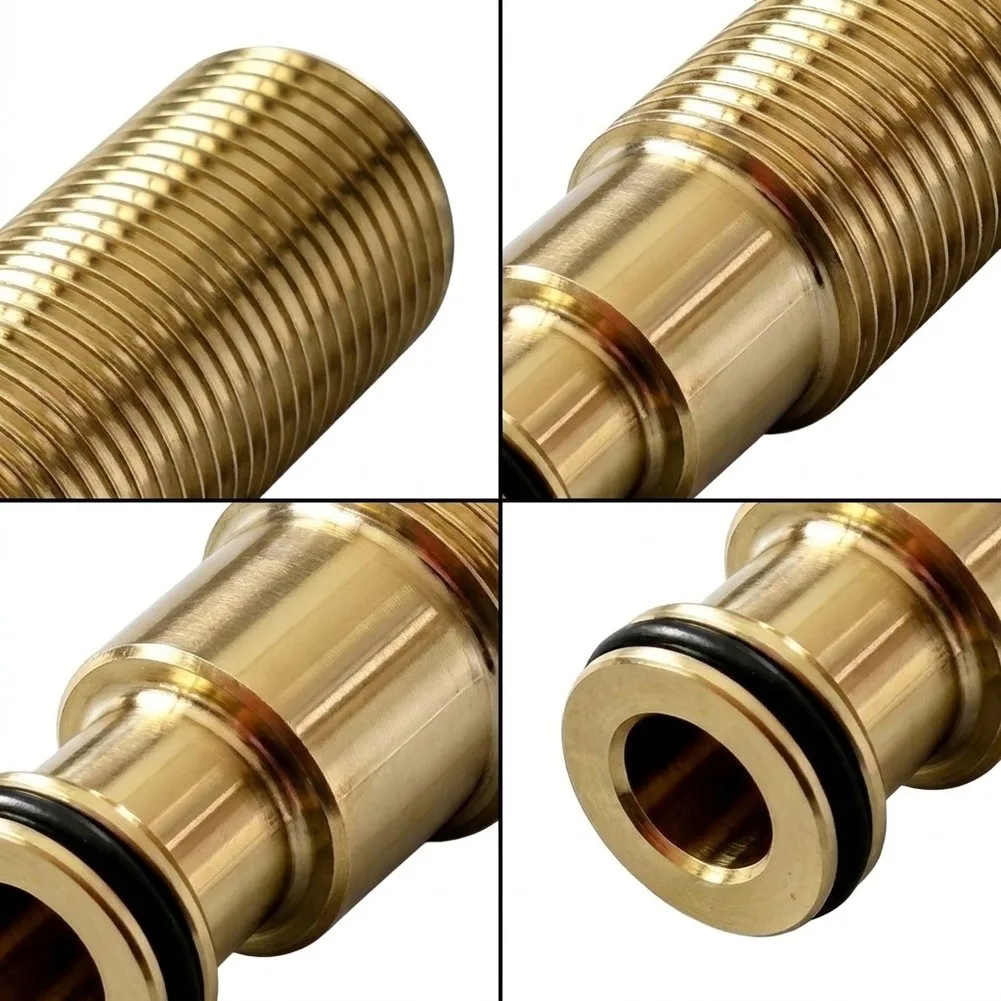 G1-2 Thread Brass Concealed Wall Mount Faucet Connector Replacement Adapter For Bathroom Basin Tap Plumbing Fixture