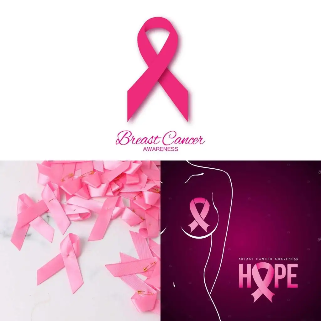  100 Pieces Pink Promotional Ribbon Pin Ribbon Lapel Pin Satin Fabric Ribbon with Safety Pin for Public Social Events