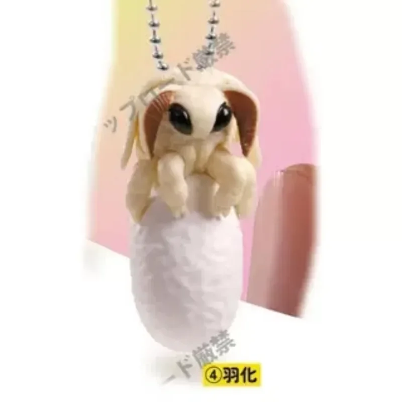 BombyxmoriLinnaeus قلادة Gashapon الحشرات سلسلة تذكار عمل نموذج لجسم اللعب
