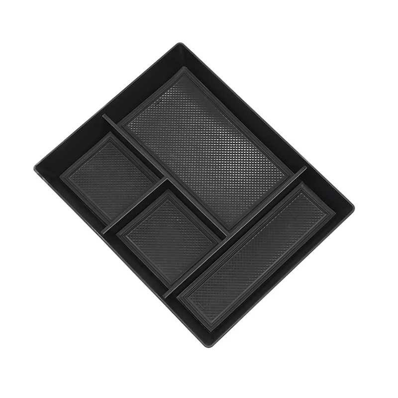 

OB-Center Console Lower Organizer + Passenger Glove Box Storage Box Tray For Tesla Cybertruck 2024 Interior Accessories