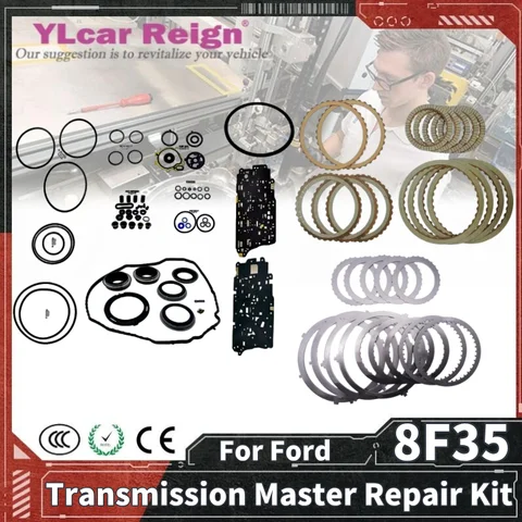 8F35 Kit di riparazione revisione principale trasmissione automatica Piastra di attrito Kit guarnizioni disco in acciaio cambio per Ford Renegade Taurus Focus