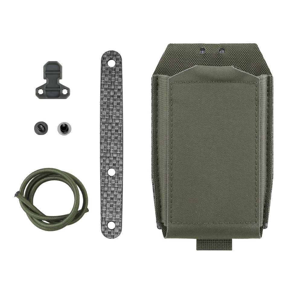 Tactical 5.56mm Magazine Bag Belt Horizontal Magazine Bag for AR15 M4 M6 AK 47 Magazine Bag Hunting  Gear