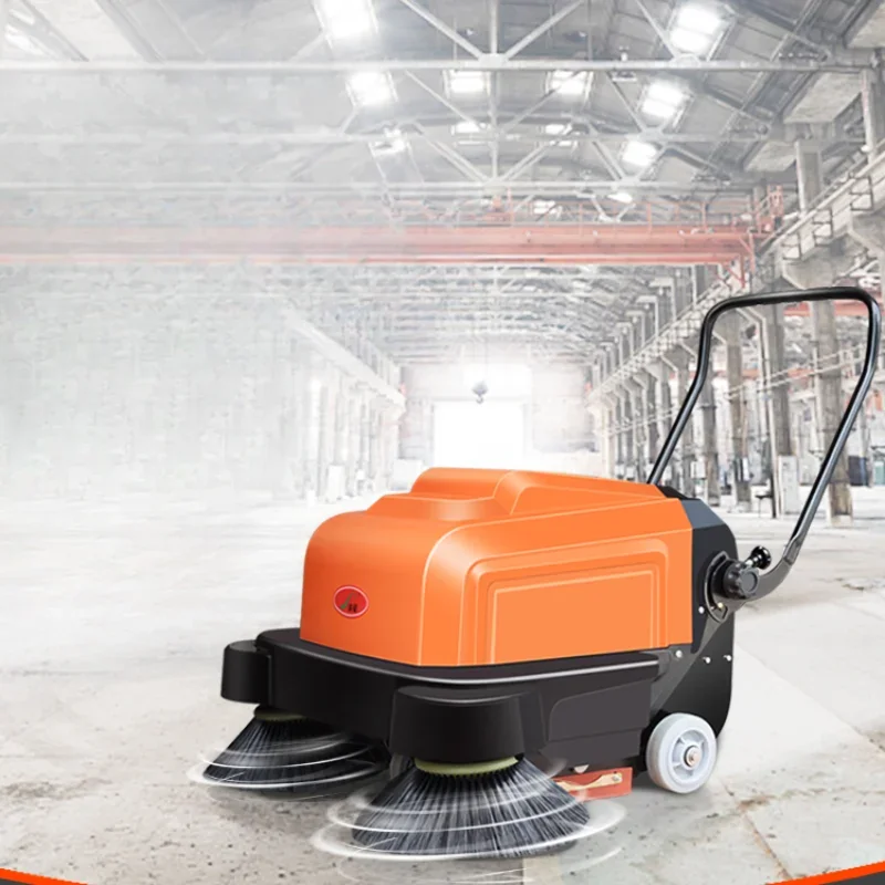 

Push sweeper Factory workshop electric sweeper Industrial vacuuming