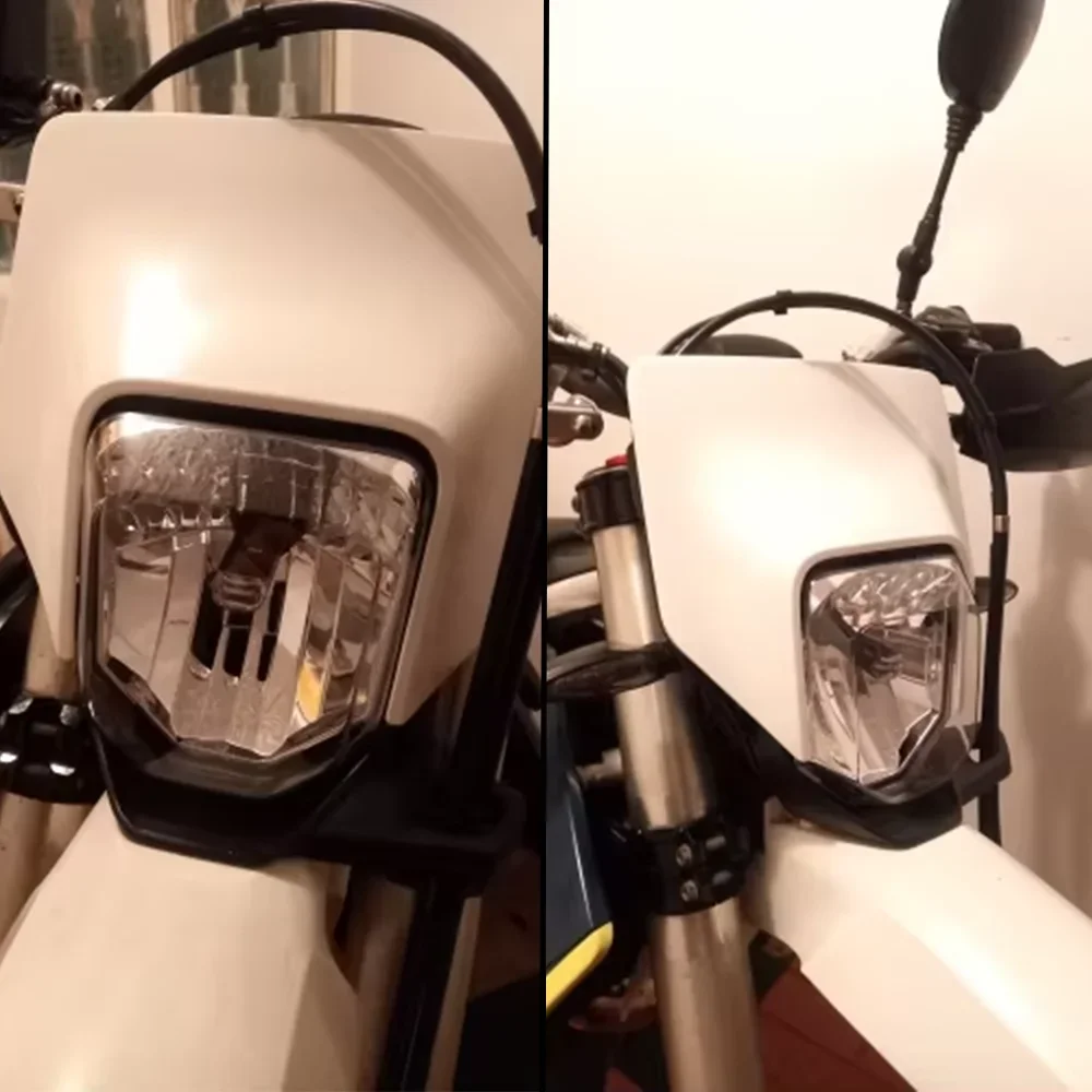 اكسسوارات الدراجات النارية LED المصباح مصباح رئيس ضوء كشافات ل Husqvarna FE 501 FE 450 350 250 TE 300 TE 250 150 2025 2024