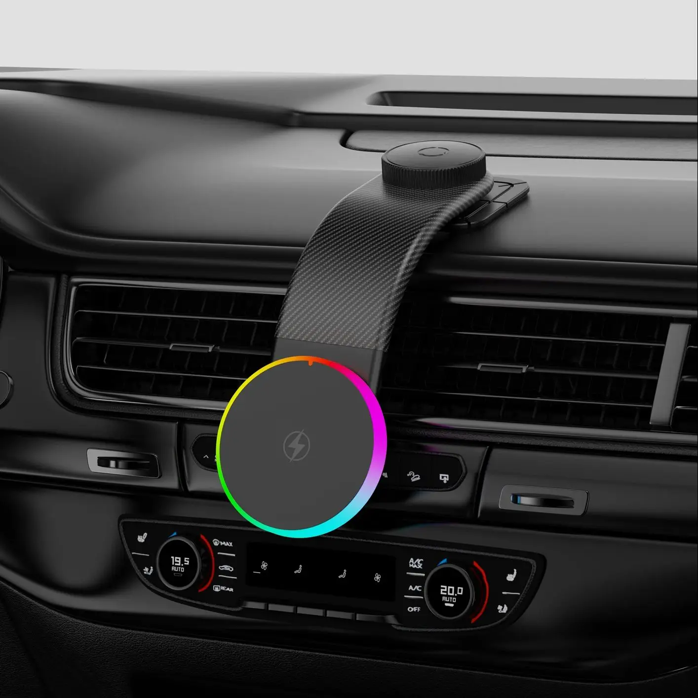 

Подставка для беспроводного автомобильного зарядного устройства 15 Вт MAX, совместимая с зарядкой MagSafe для iPhone 17 Pro Max 16 15 14 13 12 Автомобильное зарядное устройство