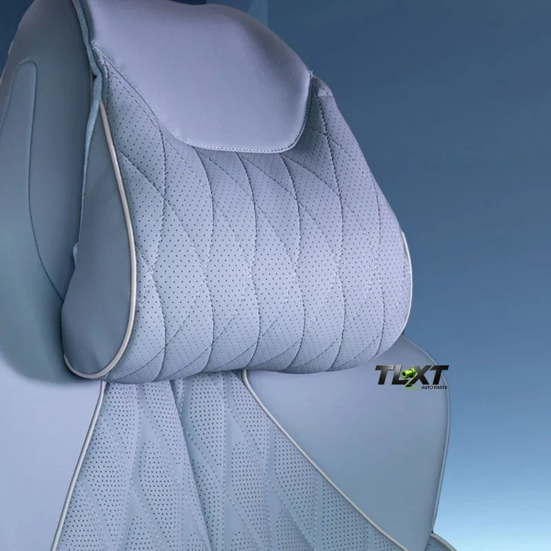Car Seat Headrest Lumbar Support for BYD Seal Atto 4 EV 2022~2024 Memory Cotton Breathable Neck Pillow Four Seasons Universal