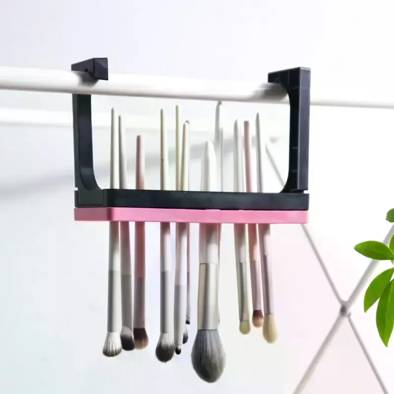 Silicone Makeup Brush Holder Drying Stand Makeup Set Storage Case Nail Pen And Painting Brush Organizer Fit For All Size Handle