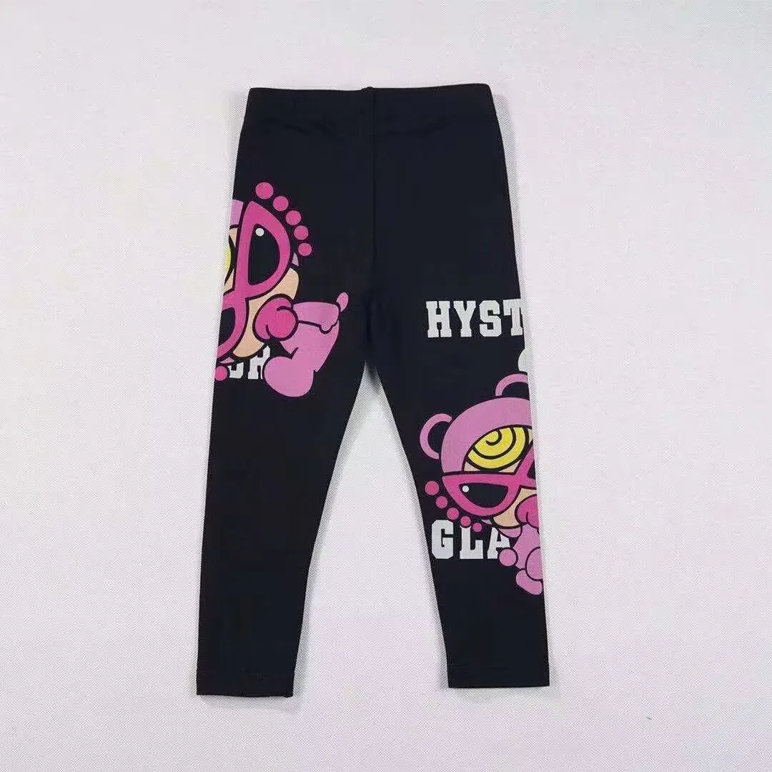 

2025 New Girls AutumnHigh-elastic Legging Cotton Pants Autumn for Girls Hysteric Mini Baby Girl Pants Kids Clothes 90-140
