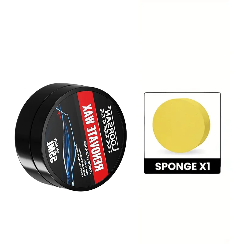 طقم شمع التجديد الداخلي من Loarsan، ترميم لوحة قياس متعددة الوظائف، طلاء كريستال نانو للأجزاء البلاستيكية، #6