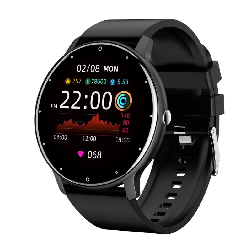 2023 New ZL02D Smart Watch Men Women Sports and Fitness Smart Watch Sleep Heart Rate Monitor IOS Android Waterproof Smartwatch