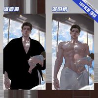 188 Men's League Novels comics mangaSurrounding Shao Qun, Zhao Jinxin, Zhou Jinxing Warm Postcard Heat sensitive small card
