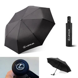 Car Folding Umbrella Portable Automatic Sunshade For Lexus F SPORT ES ES300 GS IS GS200 LS LX570 RX300 IS250 LX NX UX RZ CT200h