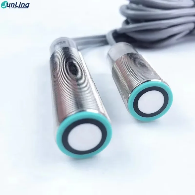 

2025Low cost ultrasonic sensor NU320F-18TRSZ for detection of single sheet double sheet missing M18 pair-borne acoustic wave sen