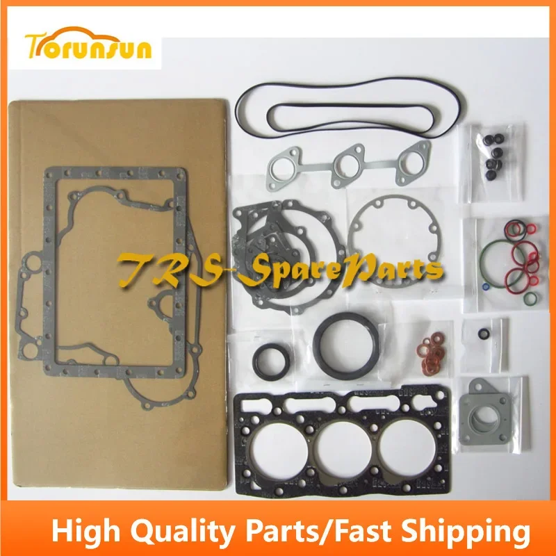 

Diesel Engine D1005 D1105 Full Gasket Kit 16231-03310 For Kubota U20-5 U25 U27 Excavator