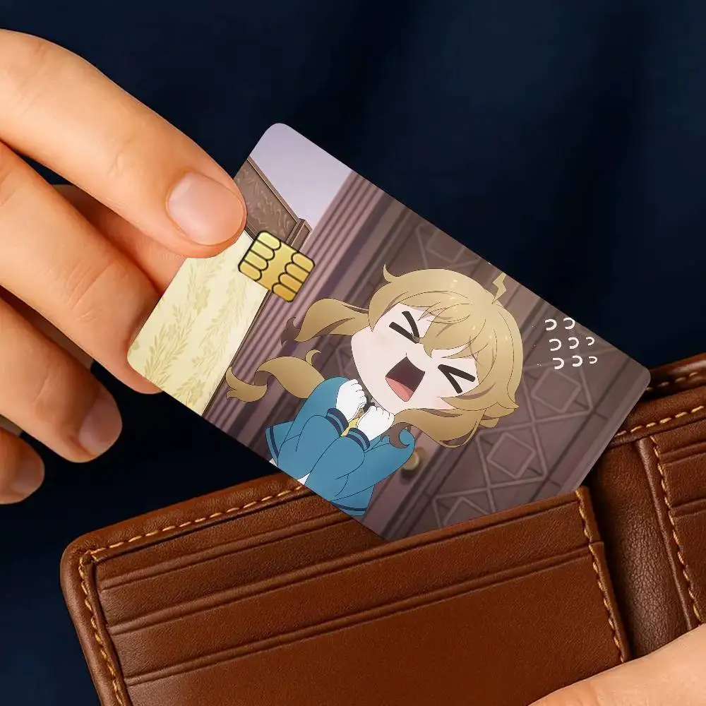 Comic TV S-Secrets of the S-Silent Witch Credit Card for Bank Debit Decorative Protection 4PCS Anti-scratch Waterproof Stickers