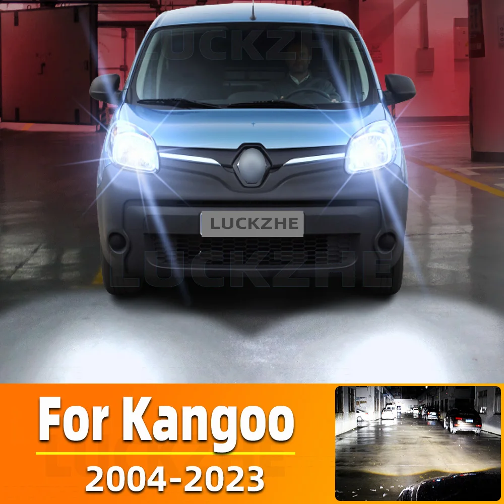 

2x H4 Led Lights Canbus Vehicles Bulb Car Headlight HB2 9003 100W For Renault Kangoo High Power (only replace halogen lamps)
