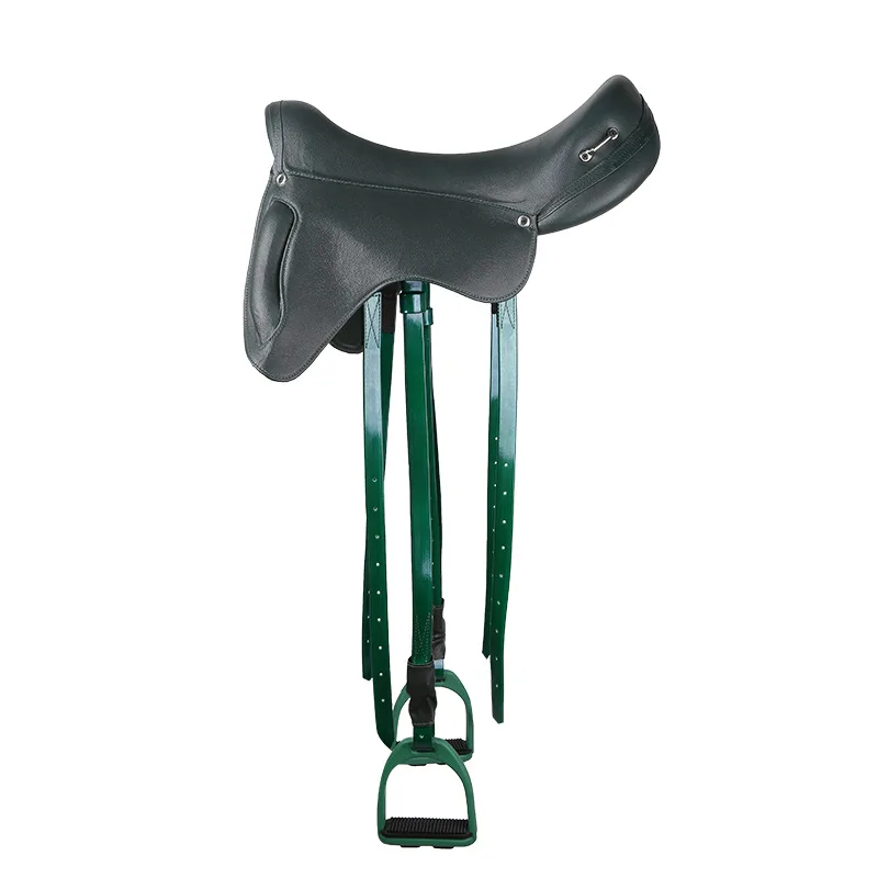 

Microfiber Endurance Pommel Horse Saddle, Wild Riding Endurance Equestrian Riding