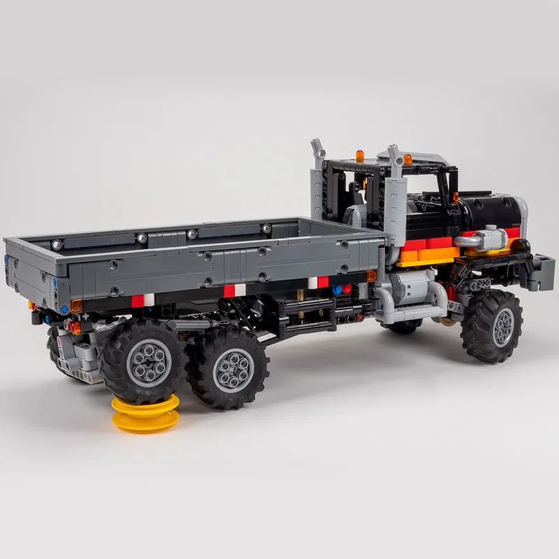 1500 PCS Racing Car 6×6 Offroad Truck MOC Customize Modular Building Block Creative Design Educational DIY Toy Christmas Gift