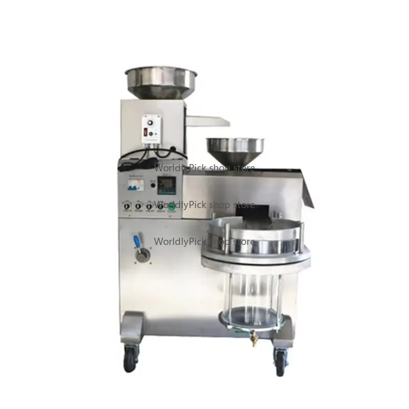 Cold Pressed Screw Oil Expeller Machine for Almond and Peanut Oil Extraction Farm Industries' Choice with Included Oil Filter