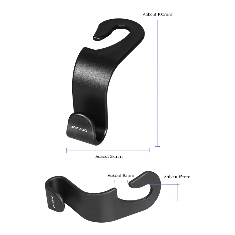 Car Seat Headrest Hook For Jaecoo J7 J8 phev J5 EV J6 Auto Seat Back Hooks Hanger Bags Umbrella Organizer Storage Accessories view 4