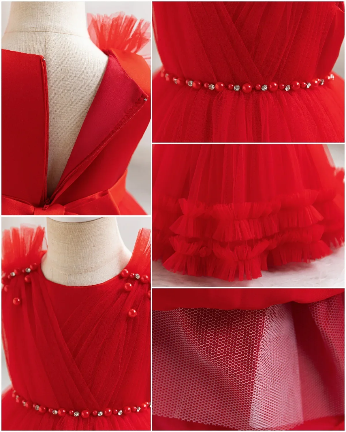 Vestido para bebé de Tule Princesa, 1-5 Anos, Vestidos, Renda, Festa de Aniversário, Verão