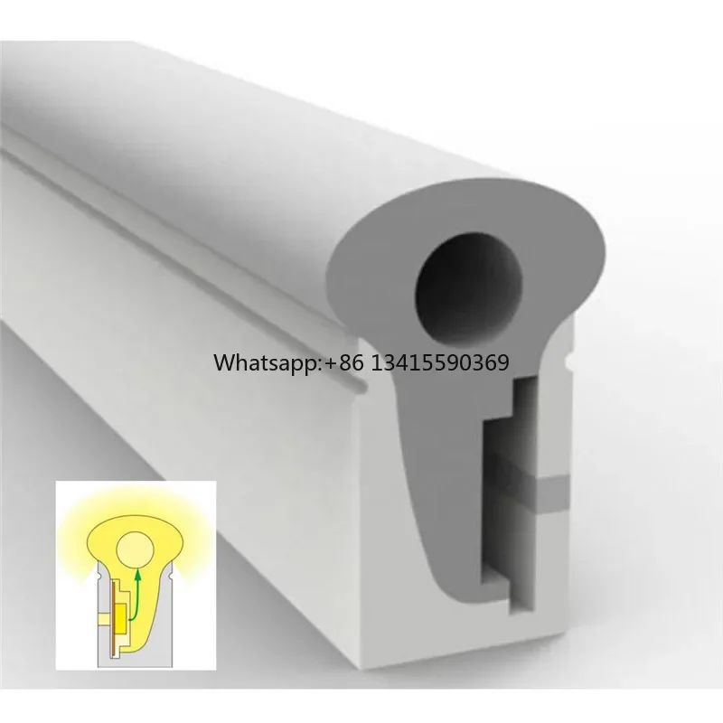 

LED Neon Flexible Silicone Tube for SMD 5050 2835 3528 Bright Neon Light Strip for Signs and Decorations
