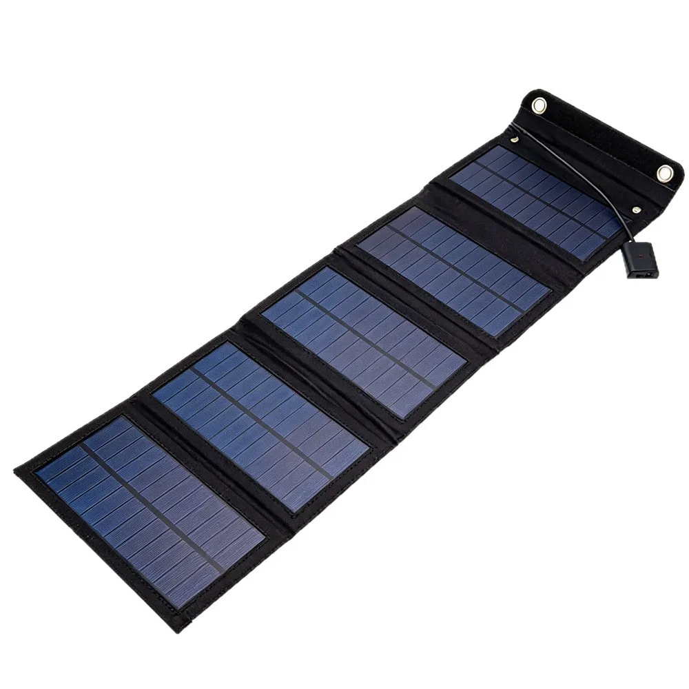 Factory Direct Compatible with Portable Foldable Solar Panels Outdoor Mobile Phone 20% Charge USB Solve Power
