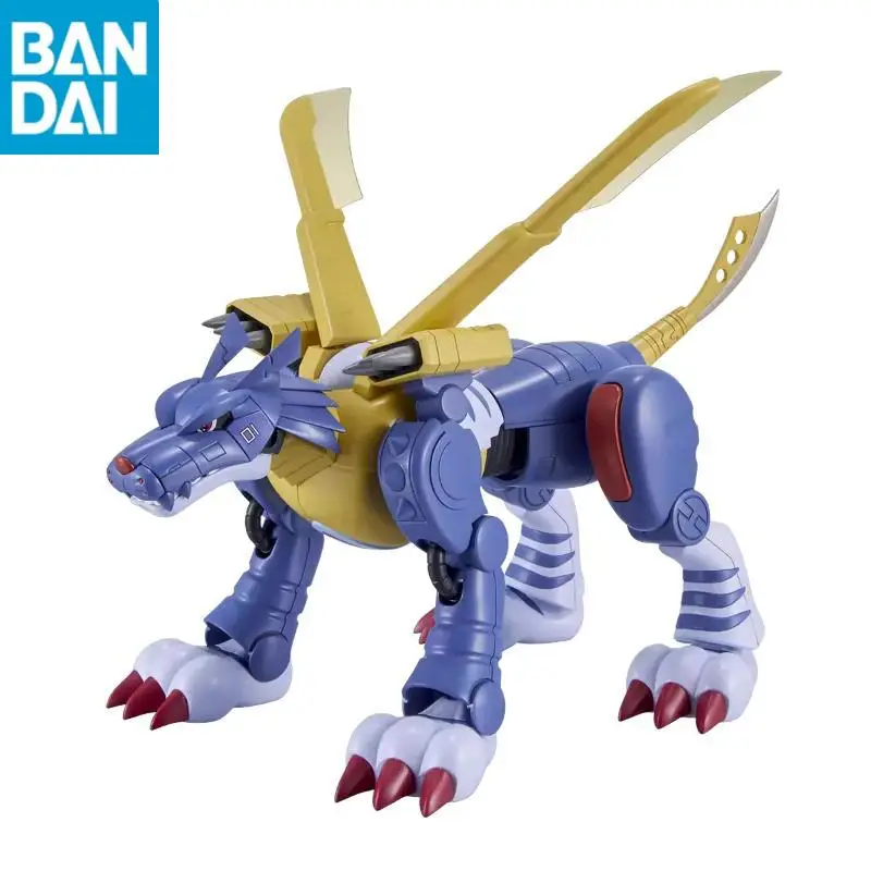 Bandai Anime FRS Digimon Adventure Metal Garurumon Modello di assemblaggio Giocattoli Action Figure da collezione Regalo di compleanno per bambini Ornamenti