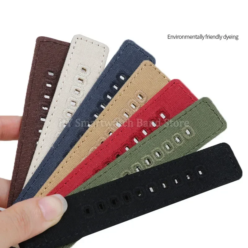 Cinturino in tela intrecciata da 18mm 20mm 22mm per Samsung Galaxy Watch 3/4/5/6 40mm 44mm Classico 46/42mm Bracciale a sgancio rapido per Seiko