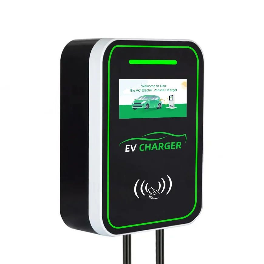 Ev Charge Ip55 Ac 30Ma + 6Ma Dc 7Kw 32Ar 1Phase 16A Walbox Type 2 for Electric Vehicle Chargers