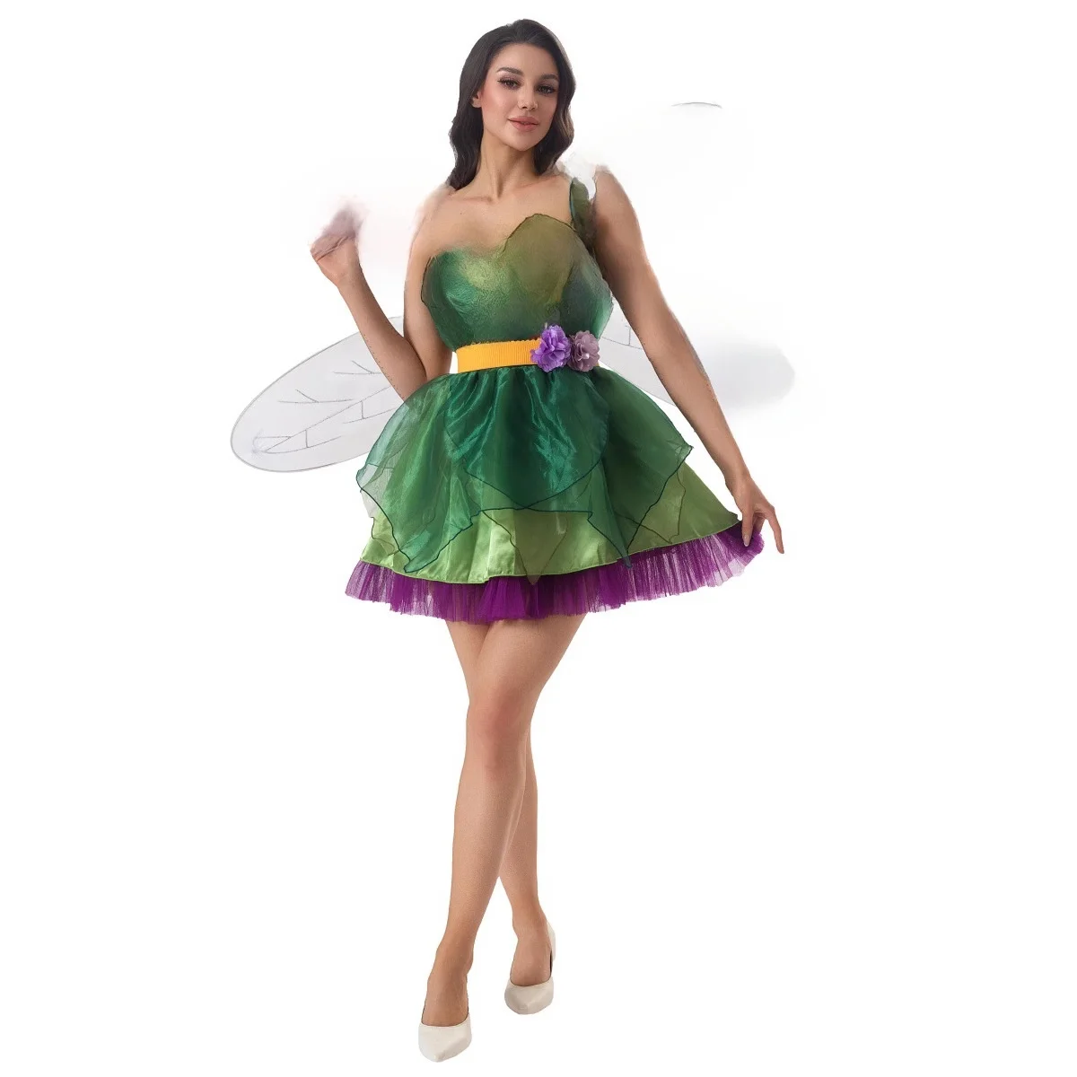 Halloween een Fee Toneelkostuum Cosplay Par Prestaties Traditionele Chinese Etnische Dameskleding Toneelvoorstelling