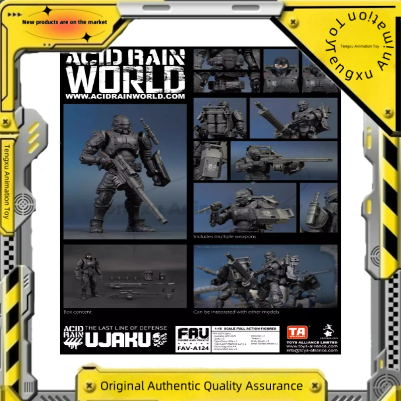 

【Товарные товары】 Кислотная дождевая война FAV-A124 Ujaku подвижная модель солдата, экшн-фигурка, коллекция игрушек, подарок