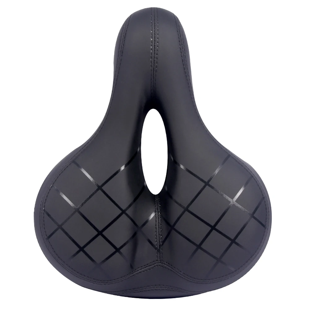 

Hollow-out Bike Saddle Shockproof Seat Cushion for Road Mountain Racing Bikes Comfortable Durable Premium Material Suitable Most