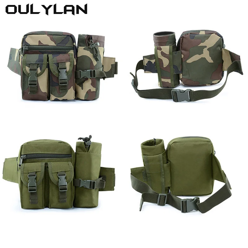 

Мужской многофункциональный чайник для мобильного телефона, тактический камуфляжный поясной пакет, уличный водонепроницаемый беговой спортивный небольшой поясной пакет