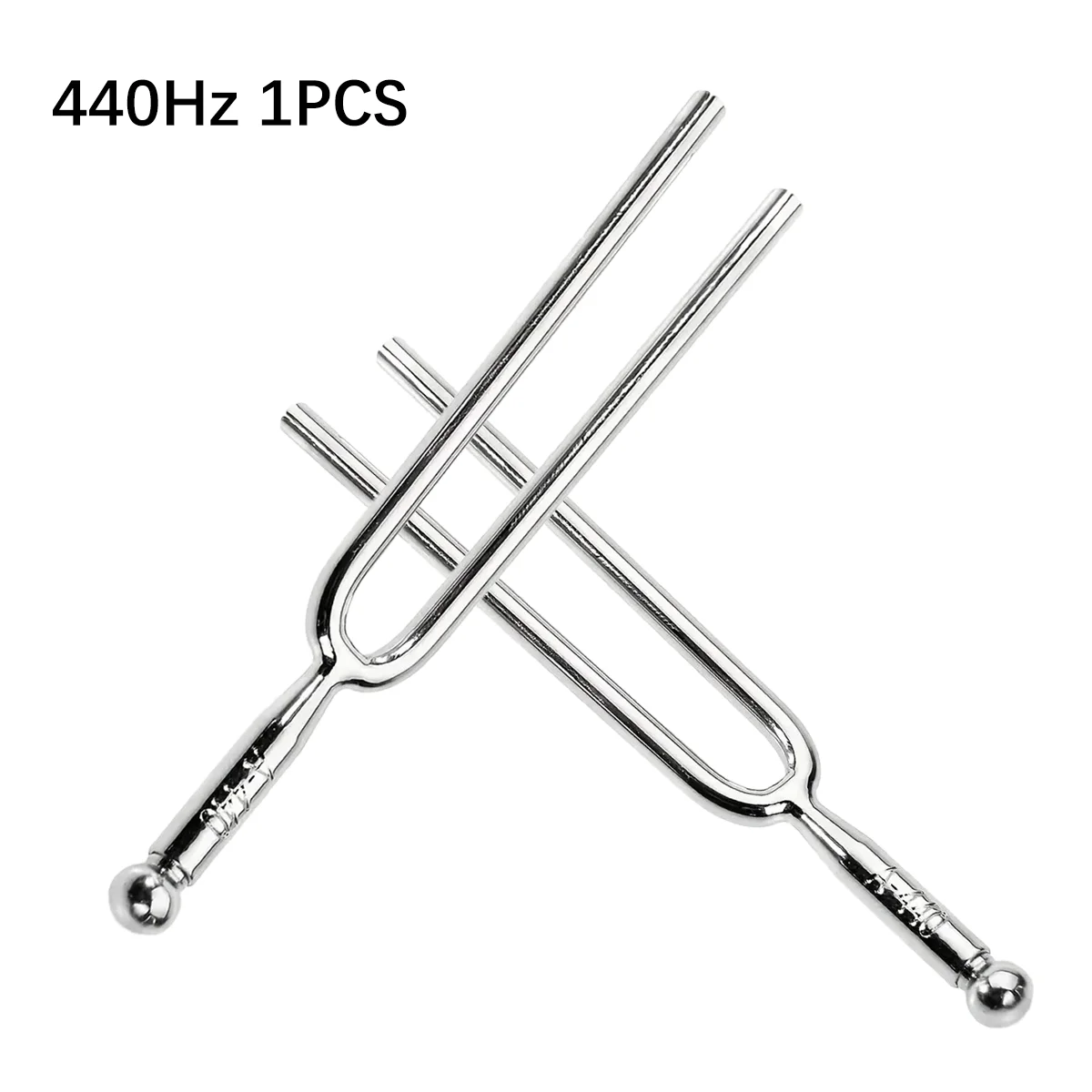 Miwayer 1PC 440Hz Standard Steel Tuning Fork, Professional Musical Instrument Tuner with Clear Tone Long Vibration Sustain
