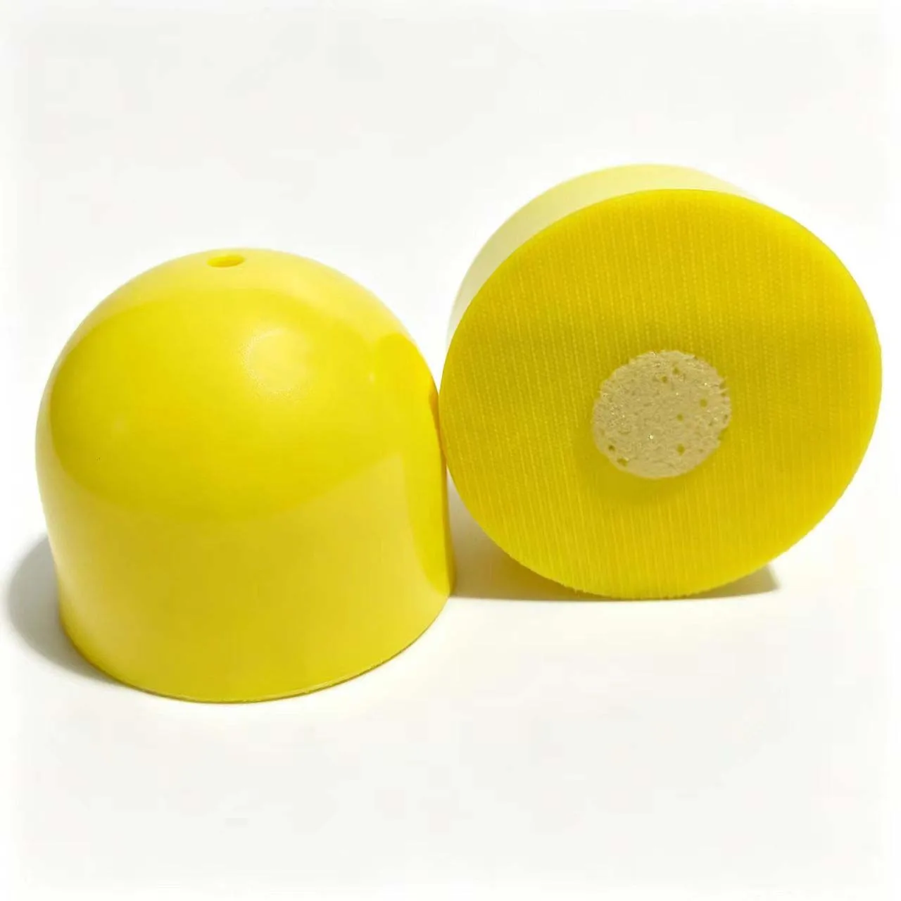 3 Inch Sponge Backing Pad For Wood Polishing And Grinding Manual Sanding Disc Power Tool Accessories Yellow