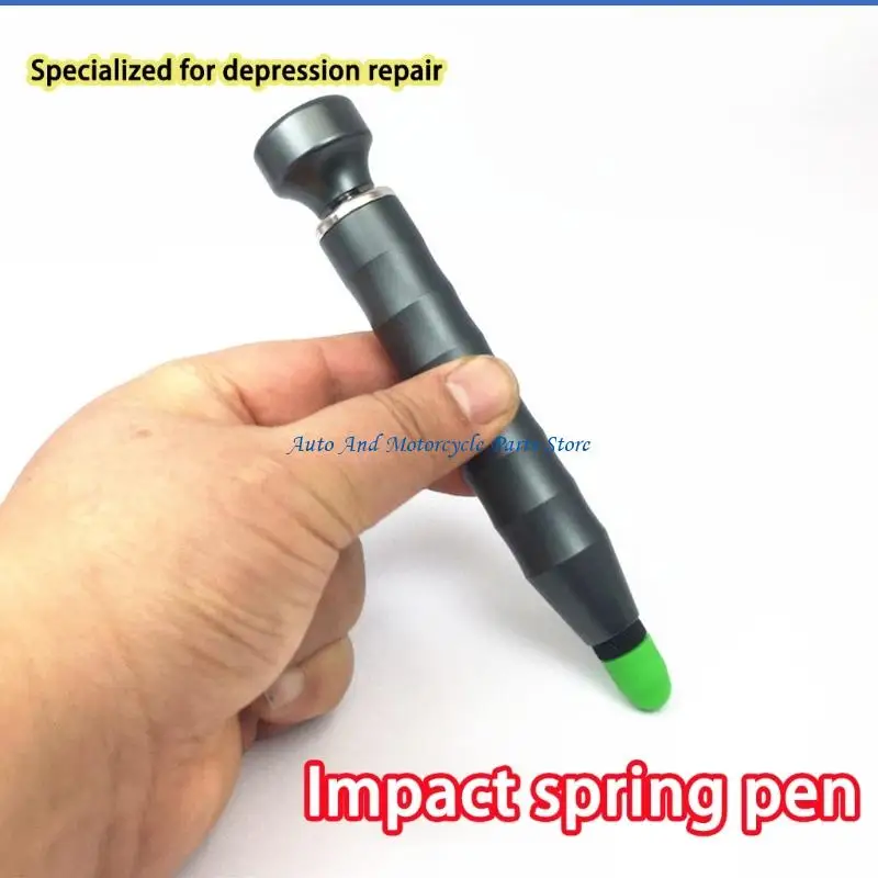 Caneta para redespertar com cabeça verde para reparo carroceria motocicleta