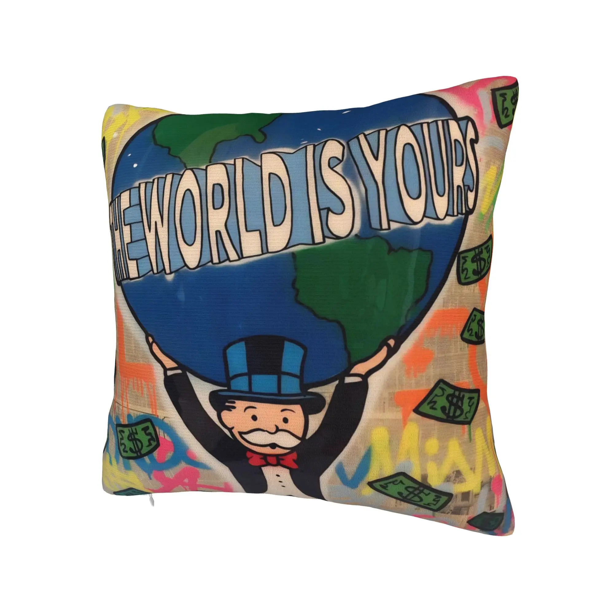 Decorative Pillowcases Alec Monopolys Accessories Home  Throw Pillow Case Cover Drop Shipping Multiple Sizes
