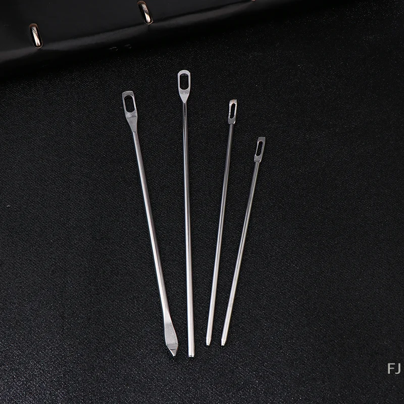 3er-Pack Hosenkappen der Fabrikqualität mit Seilnadel mit großem Loch, Einfädelwerkzeug mit stumpfem Kopf zum einfachen Einfädeln