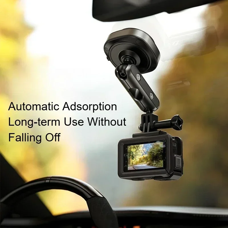 

Action Camera Dash Cam Car Mount Electric Vacuum Suction 360 Adjustable for GoPro Insta360 DJI Action Camera