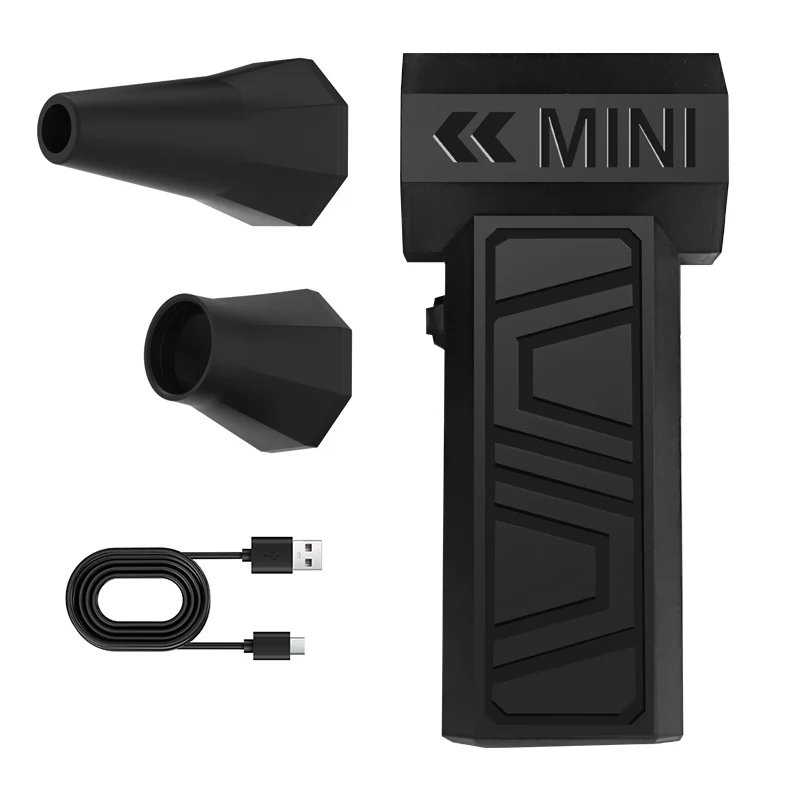 

Cordless Handheld Blower Mini Electric Blower USB Rechargeable Air Blower for car cleaning dust removal Hair Dryer