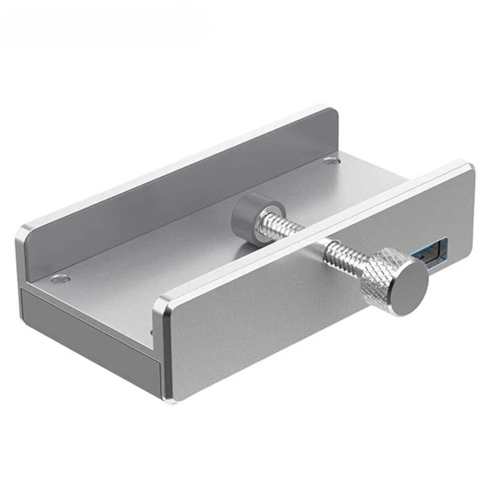 ORICO MH4PU Aluminum 4 Ports USB 3.0 Clip-type HUB for Desktop Laptop Clip Range 10-32mm