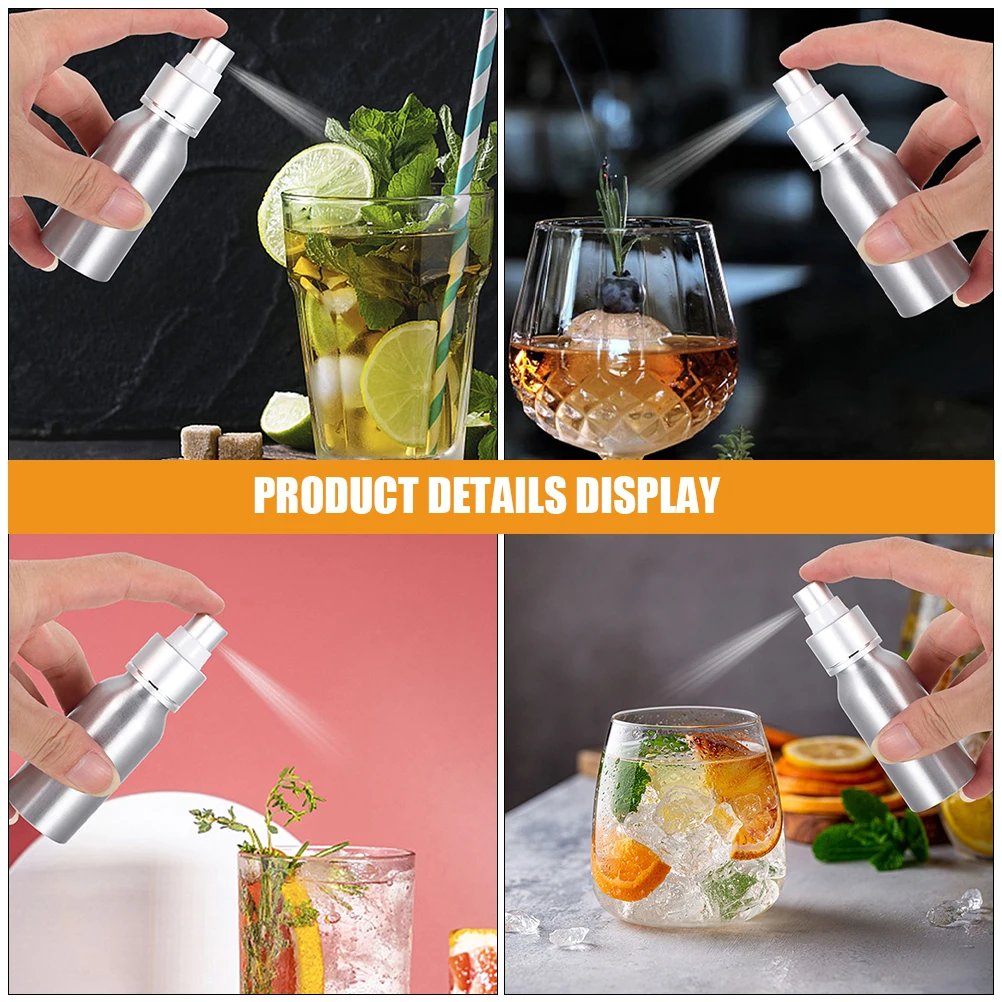 

60Ml Attractive Cocktail Atomizer Misting Spray Bottle Refillable Lightweight Bitter Tools